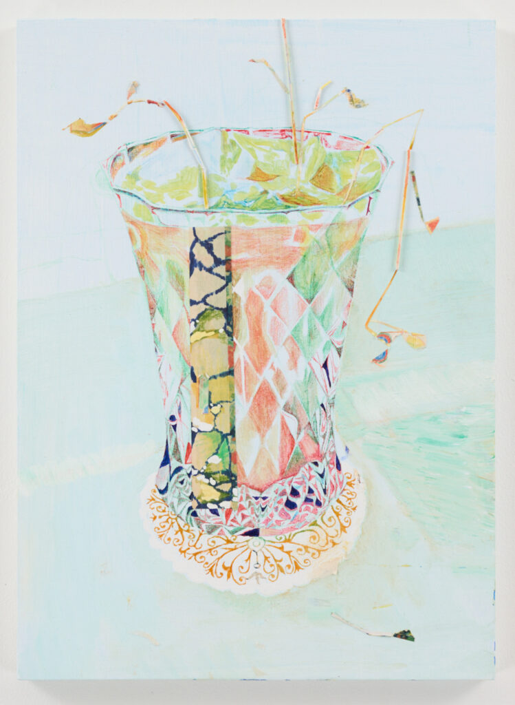 安藤玉子 油彩 原画 安藤玉子 原画 藍染のような作品 978-4-86152-514